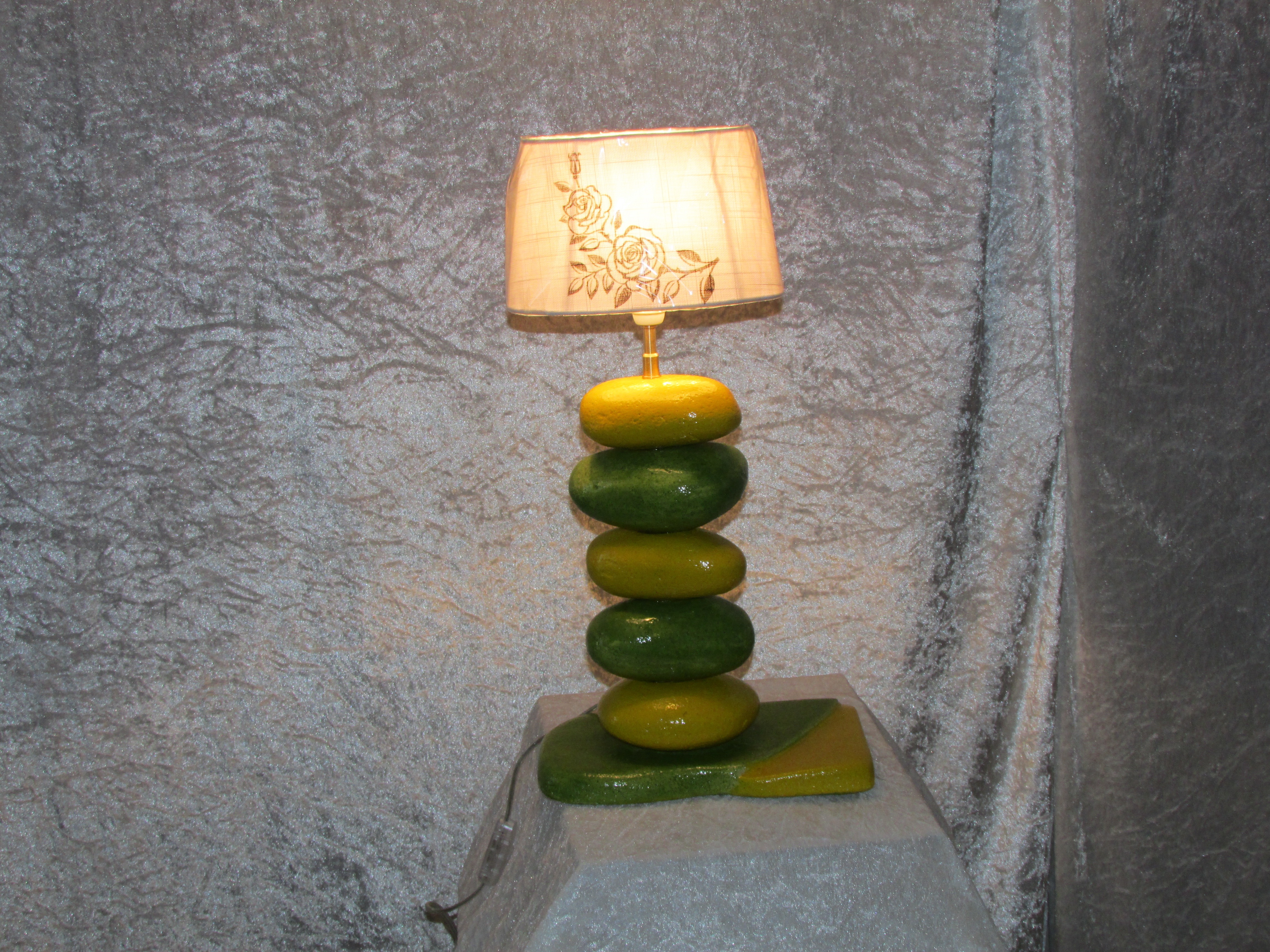 Lampe unique, création artisanale à Saint-Maden